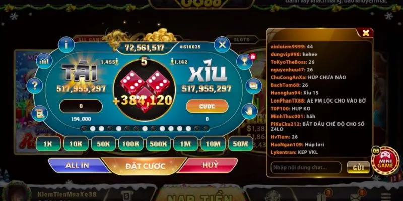 Quy luật khi chơi game tài xỉu offline